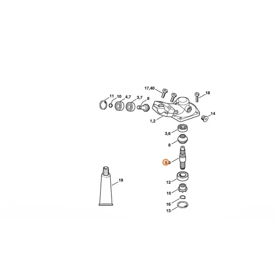 STIHL  Wałek napędowy 4230 642 0605